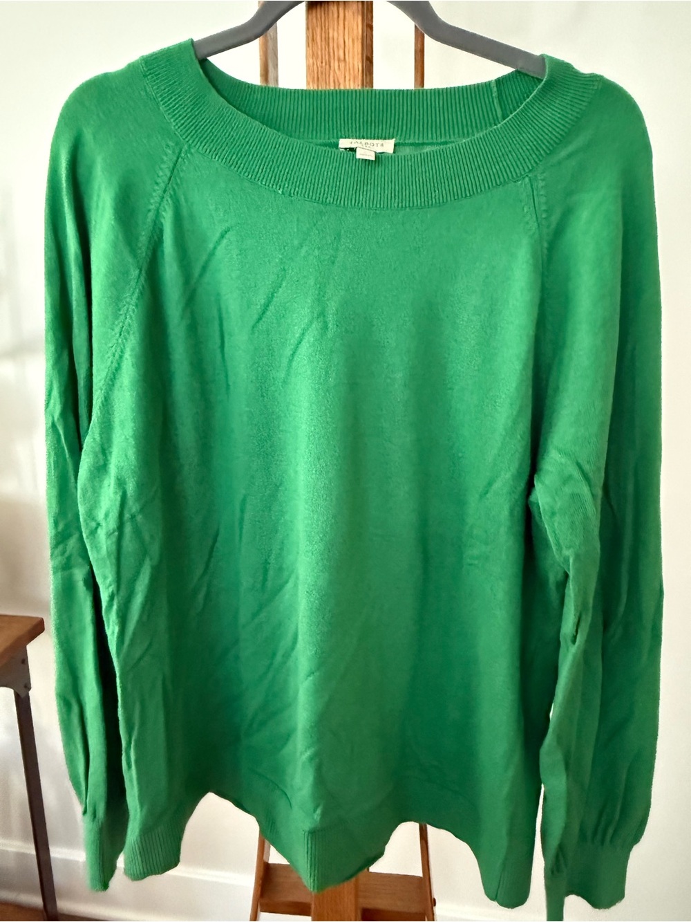 Talbots Emerald Green Crewneck Sweater